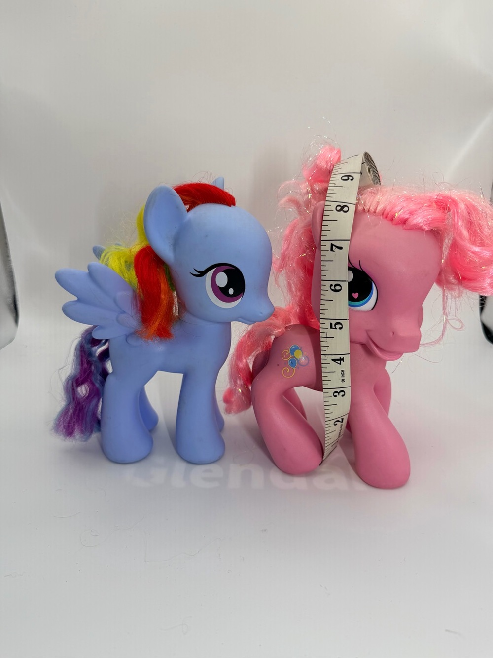 Children's Pink and Light Blue Styling Pony Set with Colorful Manes